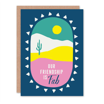Modern Fab Friendship Card, 2 of 2