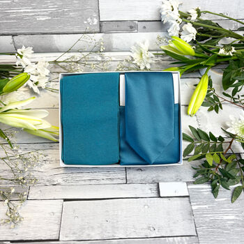 Peacock Wedding Tie Set, 10 of 12