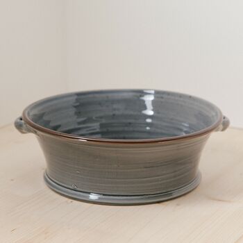Royal Grey Stoneware Serving Bowl, 3 of 3