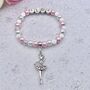 Personalised Ballerina Bracelet. Ballet Gift, thumbnail 1 of 11
