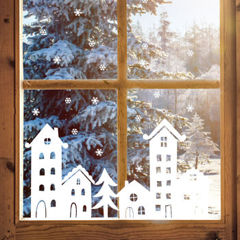 Winter Wonderland Window Decals, 2 of 3