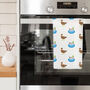 Mr And Mrs Mallard Organic Cotton Duck Tea Towel, thumbnail 4 of 8