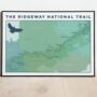 Ridgeway Art Print With Map, thumbnail 5 of 10