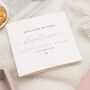 Personalised Baptism Card For Daughter Or Goddaughter, thumbnail 1 of 7
