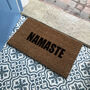 'Namaste' Coir Doormat, thumbnail 2 of 2