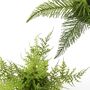 Pack Of Two Artificial Boston Fern Plant In Pots, thumbnail 5 of 6