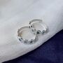Pure Silver Blue Star Bichiya Slim Toe Ring, thumbnail 4 of 4