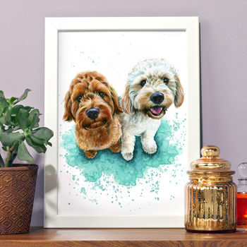 Personalised Pet Portrait Painting, 2 of 12