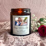 Valentine’s Day Gift For Him Photo Candle, thumbnail 1 of 3