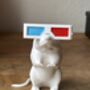 Banksy's Rat With 3D Glasses 3D Model, thumbnail 7 of 8