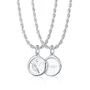 Engraved Sterling Silver Manifest Magic Necklace, thumbnail 6 of 7