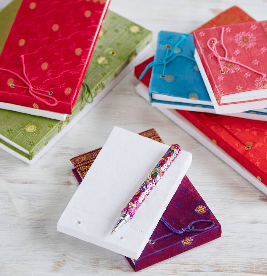 Handmade Sari Notepads, 1 of 8