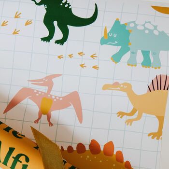 Dinosaur Party Wrapping Paper, 3 of 3