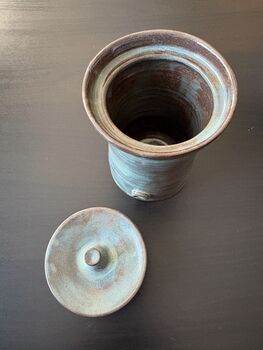 Handmade Lidded Porcelain Jar/Box, 5 of 5