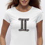 Ladies Zodiac Symbol Tshirt, thumbnail 8 of 12