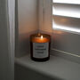 Amber Frosted Glass Empowering Candle, thumbnail 2 of 6