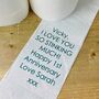 Personalised 1st Anniversary Paper Toilet Roll, thumbnail 2 of 4