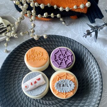 Personalised Halloween Chocolate Covered Oreo Gift, 11 of 12