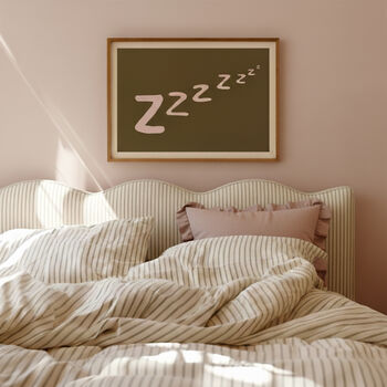 Zzz Goodnight Print, 6 of 12