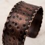 Handmade Wide Hammered Copper Cuff, thumbnail 4 of 8