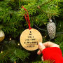 'First Christmas As Mummy' Christmas Decoration Bauble, thumbnail 1 of 9