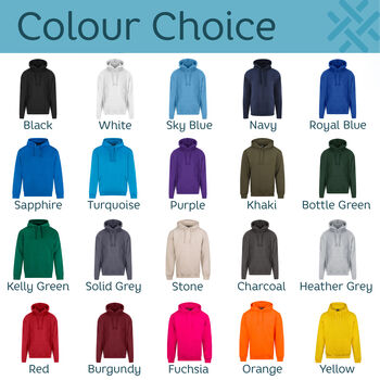 Personalised Full Colour Photo Embroidered Hoodie, 4 of 8