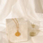 Cancer Zodiac Necklace 18k Gold Plated Gift, thumbnail 8 of 11