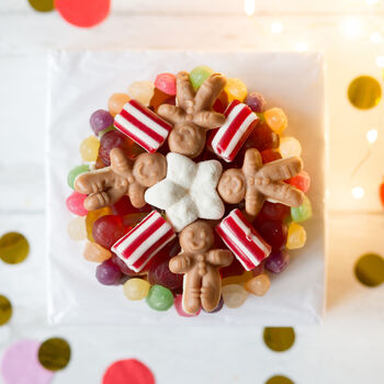 Christmas Themed Candy Cake Gift, 3 of 6