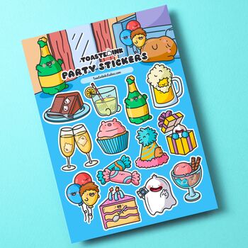 Party Sticker Sheet | Cute Stickers, 3 of 5