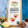 Organic Milk And White Chocolate Robins, thumbnail 2 of 4