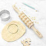 Personalised Kid's Christmas Tree Rolling Pin, thumbnail 1 of 6