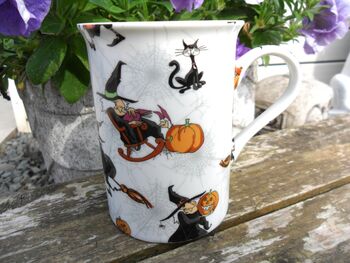 Bone China Mug In Witches Design, 7 of 11