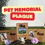 Pet Memorial Plaque With Collar Insert, Photo And Stand, thumbnail 10 of 12