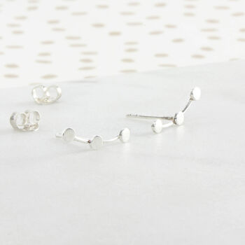 Silver 30th Birthday Constellation Earrings, 3 of 6