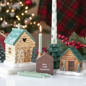 Christmas Advent Calendar Candle Set With 24 Candles, 7 of 7