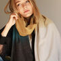 Muted Ombre Cashmere Blend Scarf, thumbnail 6 of 12