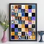 Family Names Print Personalised Gift, thumbnail 8 of 12