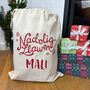 Personalised Welsh Christmas Stockings And Sacks, thumbnail 4 of 4