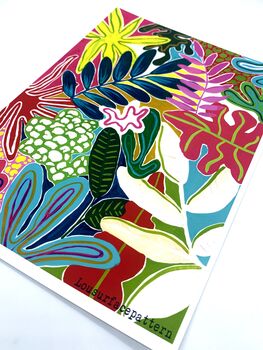 Colourful Tropical Art Print, 3 of 6