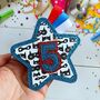 Superhero Glitter Star Badge, thumbnail 1 of 5