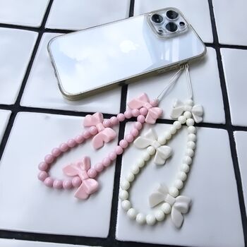 Pastel Bow Phone Charm, 3 of 3