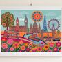London Custom Original Art Print, thumbnail 4 of 4