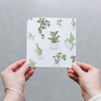 Plants Greetings Card, 2 of 6