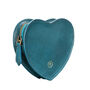 Leather Heart Travel Case 'Mirabella Large', thumbnail 9 of 12