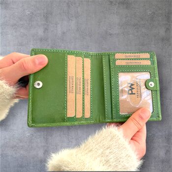 Personalised Women's Rfid Leather Wallet Christmas Gift For Her, 2 of 12