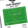 Clint Dempsey Europa League 2010 Fulham Print, thumbnail 2 of 2