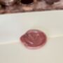 Personalised Luxury Handwritten Letter With Pink Wax Seal, thumbnail 2 of 4