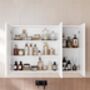 Wall Storage Cabinet With Mirror, thumbnail 5 of 11