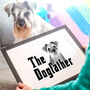 Father's Day Dog Father Dog Portrait Print Personalised, thumbnail 1 of 10