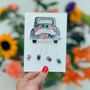 Luxury Wedding Card With Wedding Car And Cans, thumbnail 4 of 6